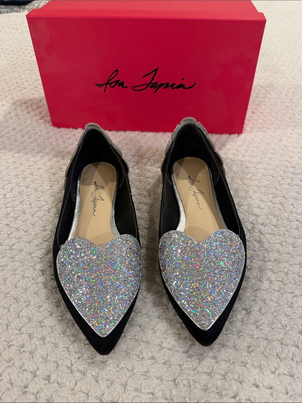 Isa Tapia Clement Satin Flats